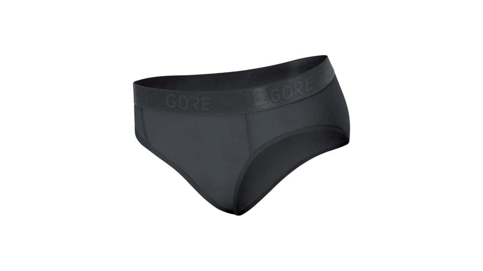 GOREWEAR Womens M Base Layer Briefs in Black XS 0-2 Form fit E4D65595, 100054-9900-36