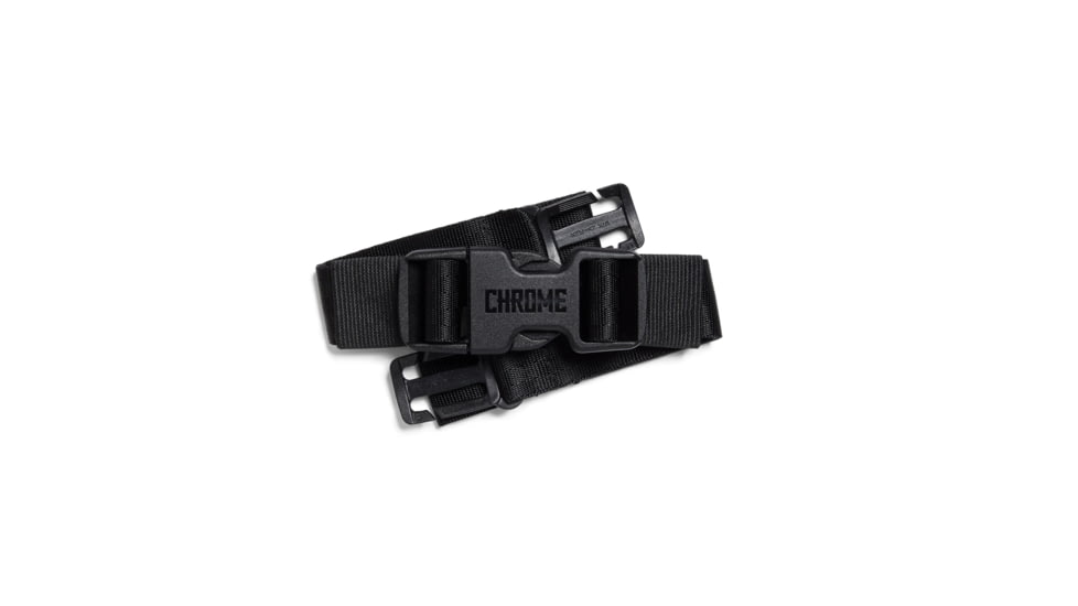 Chrome Industries Sternum Strap 97953BEA, Black, AC-225-BK-NA-NA