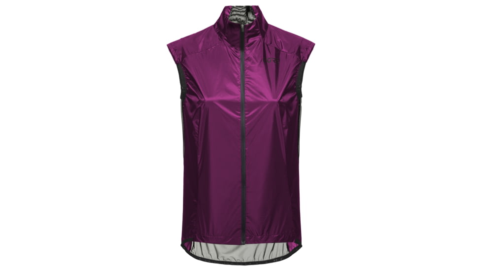 GOREWEAR Ambient Cycling Vest Womens in Process Purple/Black Medium 8-10 Form fit Windproof 67A803F5, 100735-BQ99-40