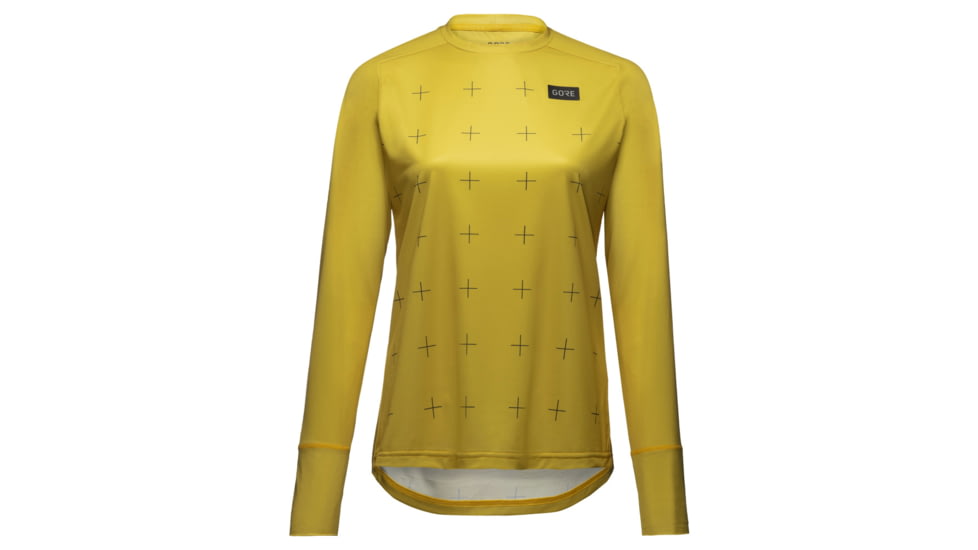 GOREWEAR TrailKPR Daily Long Sleeve Cycling Shirt Womens in Uniform Sand Small 4-6 Regular fit D2F0E913, 100863-BJ00-38