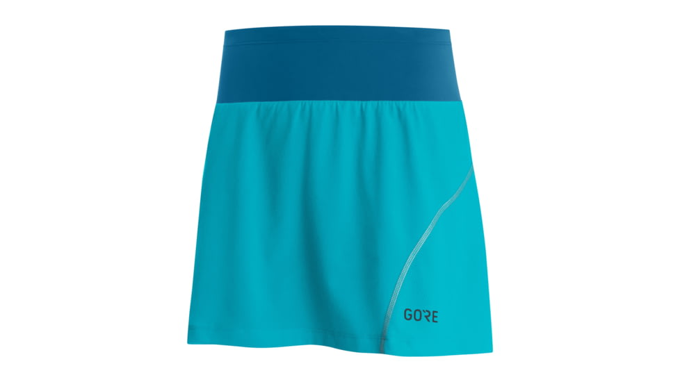 GOREWEAR Running Skort Womens in Scuba Blue/Sphere Blue Medium 8-10 Slim fit F2C54E9F, 100622-27AZ-40