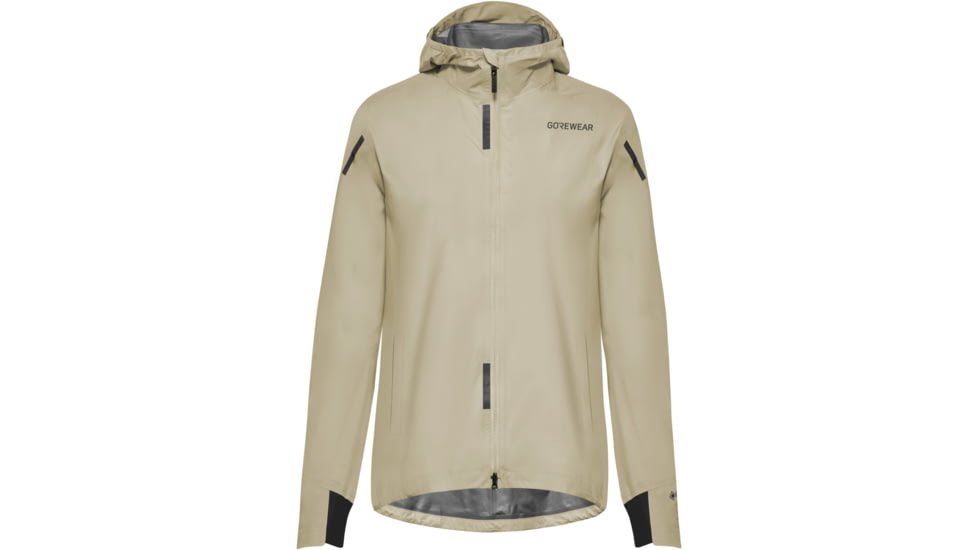 GOREWEAR CONCURVE GORE-TEX Running Jacket Womens in Tech Beige XL 16-18 Slim fit Waterproof A64576AE, 101067-BG00-44
