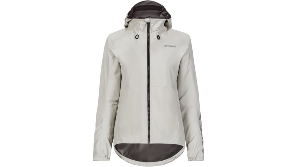 GOREWEAR Endure GORE-TEX LE1 Cycling Jacket Womens in Off White XS 0-2 Regular fit Waterproof 882BF143, 101145-CU00-36