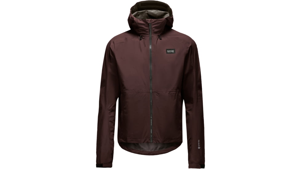 GOREWEAR Endure GORE-TEX Cycling Jacket Mens in Utility Brown Large Regular fit Waterproof 563C37EE, 100816-BU00-XL