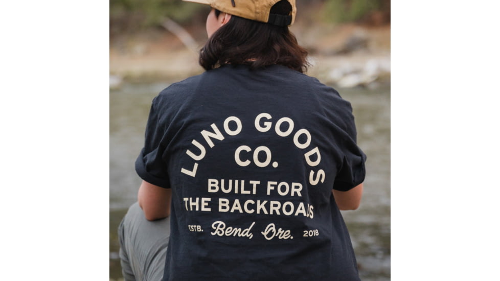Luno Luno Goods Camping T-Shirt - Men's, Black, Small, lno-gods-camp-t-shirt