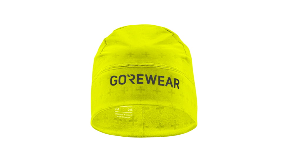 GOREWEAR Essence Thermo Beanie in Neon Yellow C8BC7C9C, 100990-0800-ONE