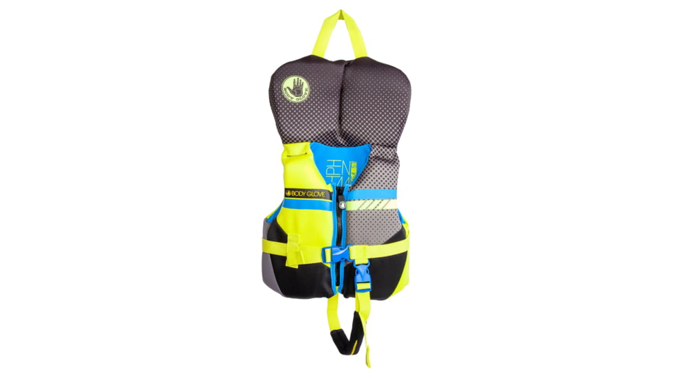 Body Glove Phantom Infant USCGA PFD - Grey/Yellow 97384B60, INFANT, GRAY/YELLOW, 23224I-GRYYEL-INFANT