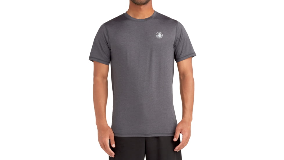 Body Glove Offshore UPF Short-Sleeve Sun Shirt - Charcoal Grey C8180ADD, S, Heather Charcoal, ATX7800-H.CHR-S