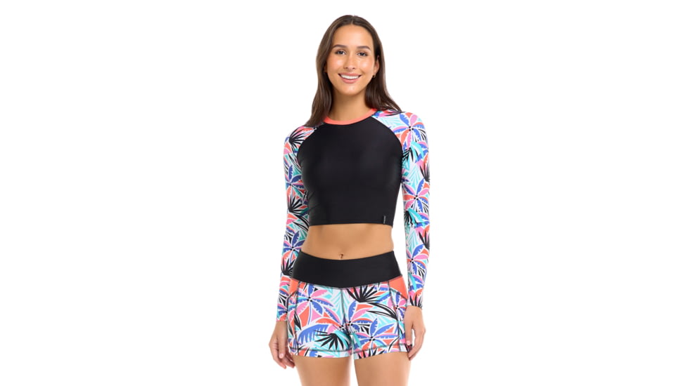 Body Glove Miami Let It Be Crop Rashguard - Sunset 3F89FBB2, M, Miami, 39-618744-Sunset-M