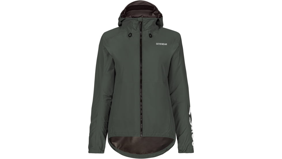 GOREWEAR Endure GORE-TEX LE1 Cycling Jacket Womens in Urban Grey XL 16-18 Regular fit Waterproof D2EE72C5, 101145-BB00-44