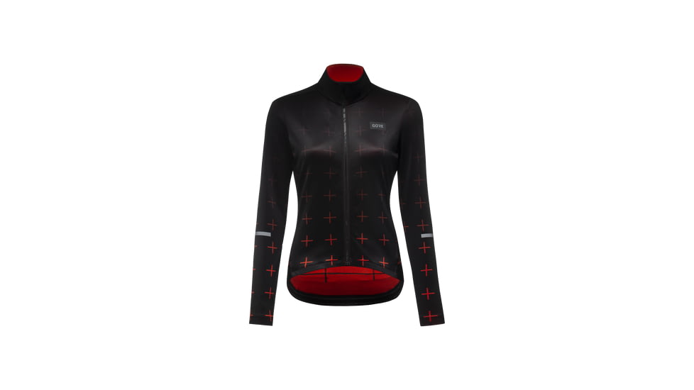 GOREWEAR Progress Thermo Cycling Jersey Womens in White/Fireball XL 16-18 Form fit 03A9EC8D, 100820-WH-XL