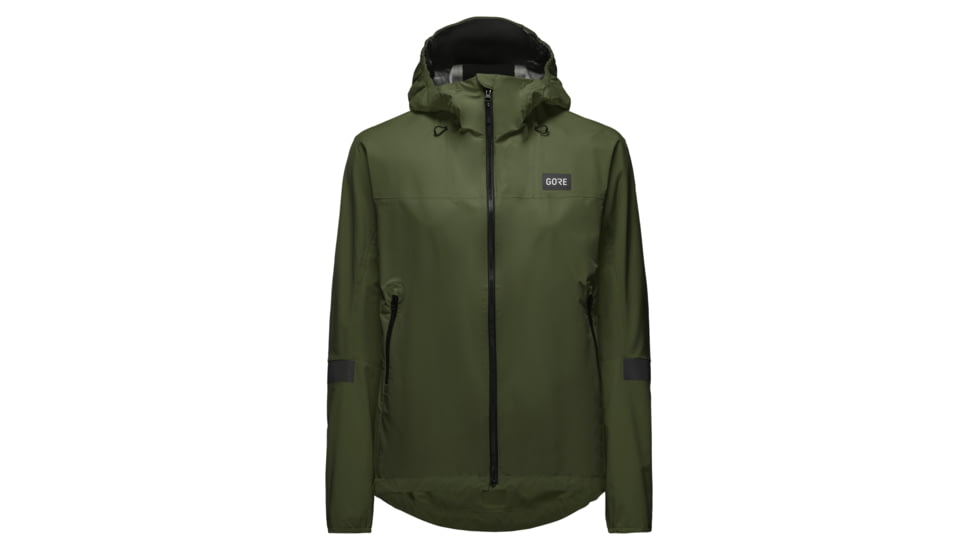 GOREWEAR Lupra Cycling Jacket Womens in Utility Green XL 16-18 Regular fit Windproof 3D05EA55, 100872-BH00-44