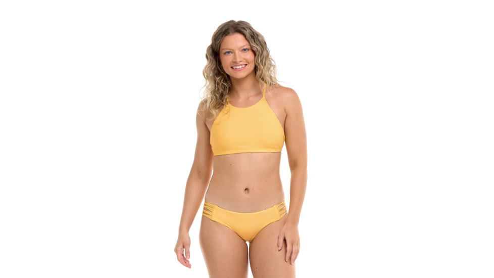 Body Glove Smoothies Alesha High Neck Bikini Top - Canary A922B188, S, Canary, 39-506319-Canary-S