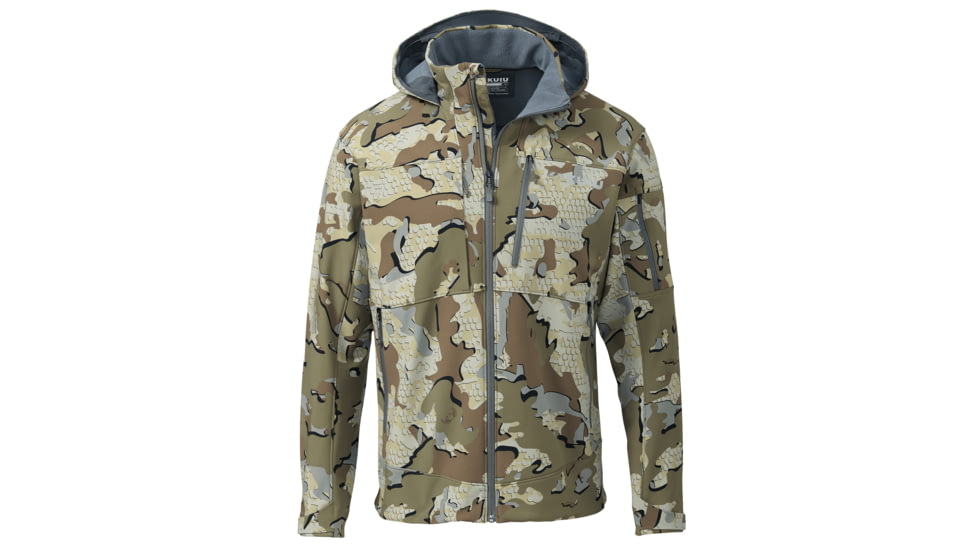 KUIU Guide PRO Hooded Hunting Jacket in Valo Size 4XL 5E54E354, Valo, 4XL, Nylon, Adult, Male, 7607142449310