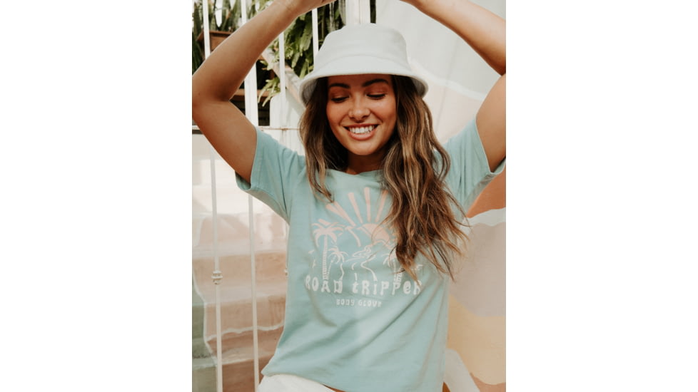 Body Glove Womens Road Tripper Tee - Blue Fade C551947E, XL, Blue Fade, JT25099JRB2020A-Blue-Fade-XL