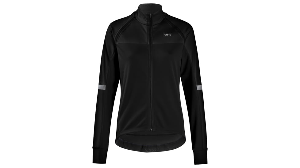 GOREWEAR Phantom Cycling Jacket Womens in Black 2XS Slim fit Windproof 34E005F6, 100821-9900-34