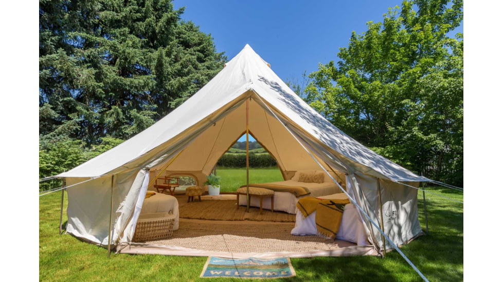Life Intents 19 6M FernwehTM Double-Door Bell Tent, 19-fernweh-bell-tent