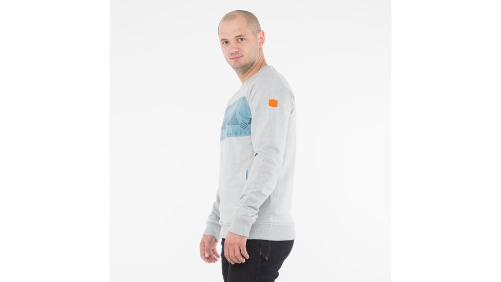 ABK Mael Crew Sweat - Mens, Light Grey, 2XL, 1805360-XXL