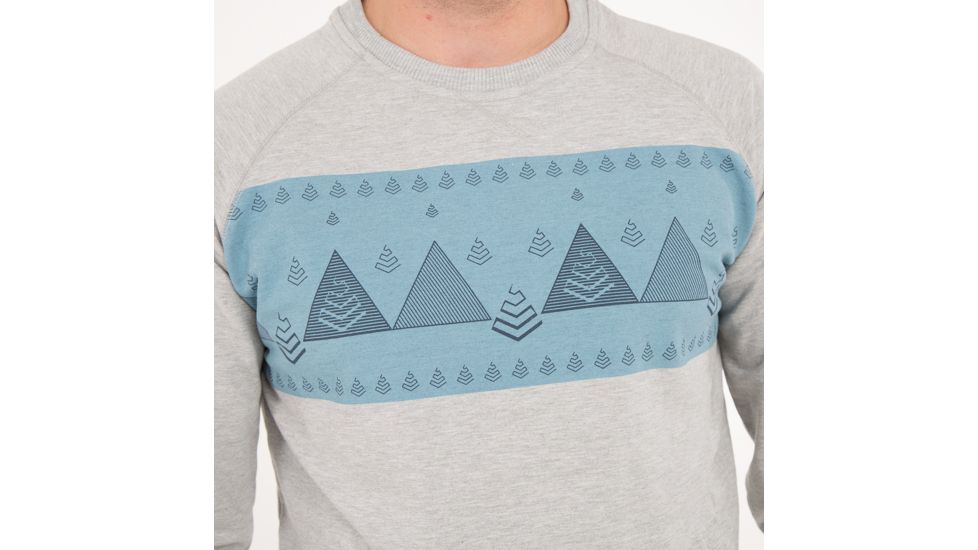 ABK Mael Crew Sweat - Mens, Light Grey, 2XL, 1805360-XXL