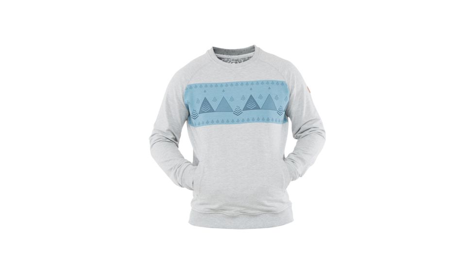 ABK Mael Crew Sweat - Mens, Light Grey, 2XL, 1805360-XXL