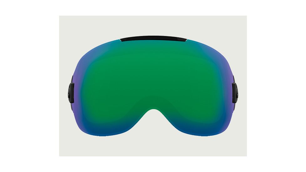 ABOM Goggles Extra / Replacement Lenses-Flash Green Mirror