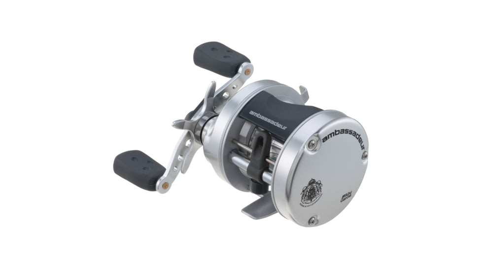 Abu Garcia Ambassadeur S Round Baitcast Reel, 5.1/1, Left, 5500, AMBS-5500-C
