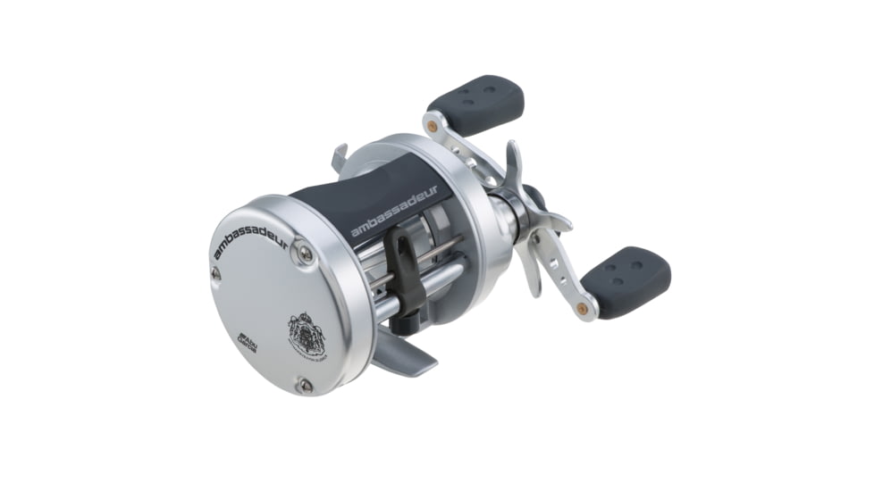 Abu Garcia Ambassadeur S Round Baitcast Reel, 5.1/1, Left, 6500, AMBS-6501
