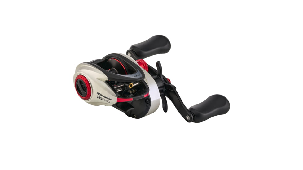 Abu Garcia Revo STX Low Profile Baitcast Reel, 8.1/1, Left, LP, REVO5 STX-SHS LP-L