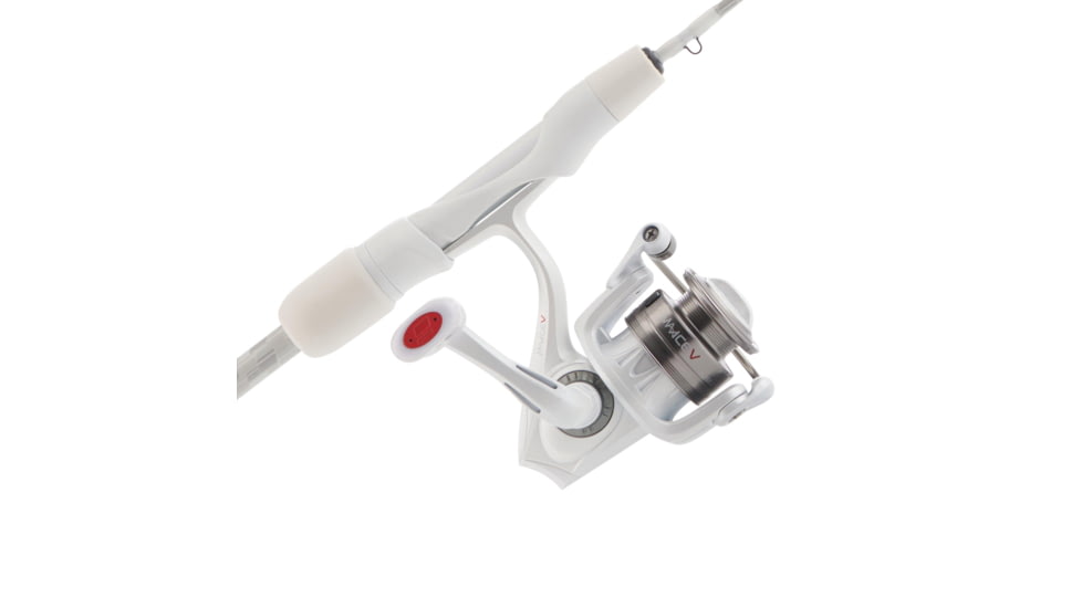 Abu Garcia Veritas Ice Spinning Combo, 3.0/1, Right, 6, 30in. Rod Length, Light Power, Extra Fast Action, 1 Piece Rod, AVTI30L-CBO