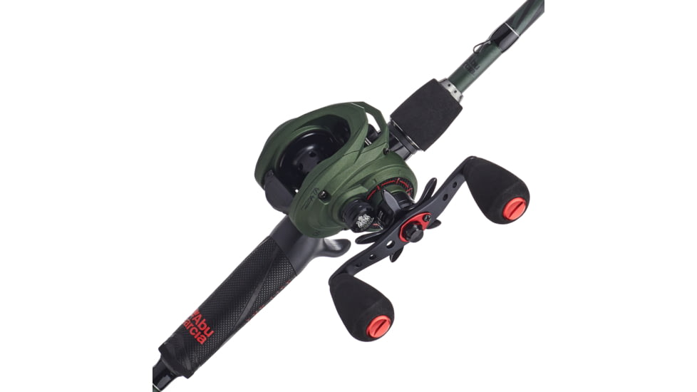 Abu Garcia Zata Baitcast Combo, 7.1/1, Right, LP, 7ft. 3in. Rod Length, Heavy Power, Moderate Fast Action, 1 Piece Rod, ZATAHS/731H