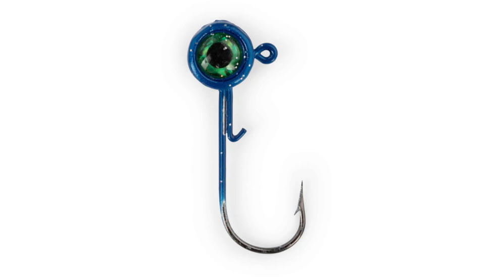 ACC Crappie Stix Crappie Jig Heads, Blue, 1/16 oz, JH-116-8-BLUE