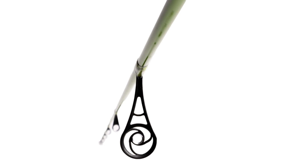 ACC Crappie Stix Dock Shooting Rod / 1 Piece Spinning Rod, Natural, 6 ft, TPS-601S-LF-C