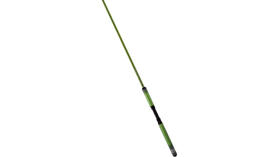 ACC Crappie Stix Jigging Rod, 2 Piece, Super Grip, Natural, 10 ft, JS-102-M-MS-SPG