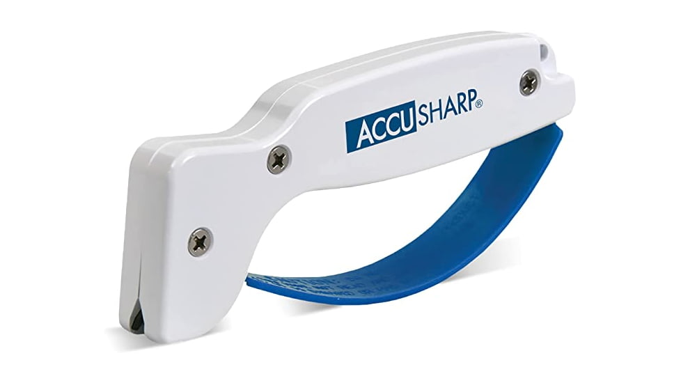 Accusharp Knife and Tool Sharpener, White AS1D
