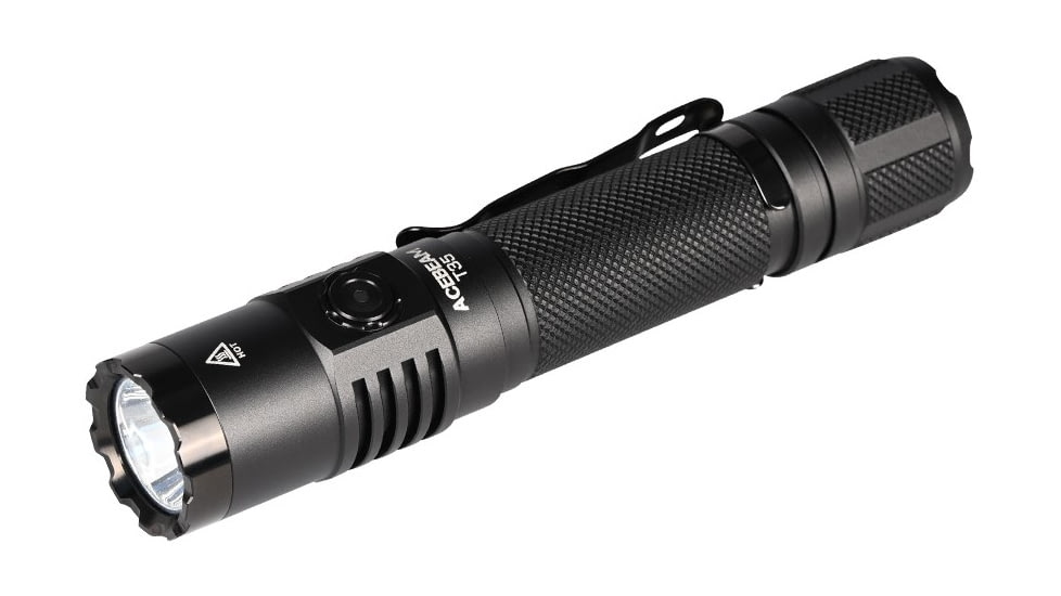 Acebeam T35 Compact Tactical Flashlight, Black, T35
