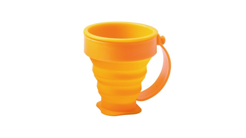 Acecamp Collapsible Silicone Cup with Handle 50ml, Orang, ACE-1538