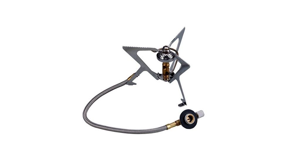 Acecamp Volcano Gas Stove, Silver, Silver, 1 Year Limited Warranty, ACE-4708