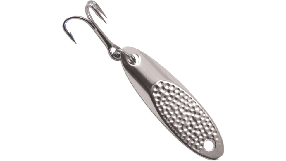 Acme Hammered Kastmaster Spoon, 2in, 3/8oz, Chrome, SW138H/CH