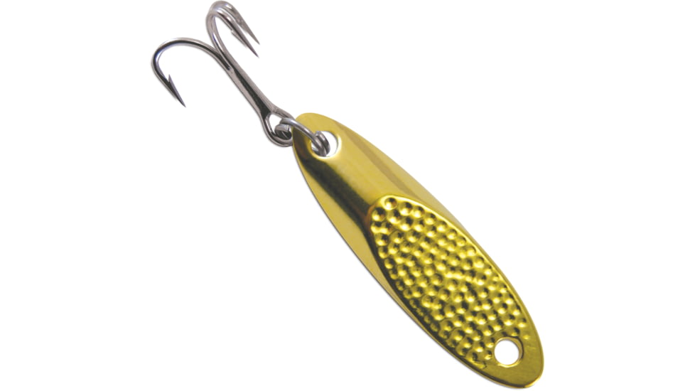 Acme Hammered Kastmaster Spoon, 2in, 3/8oz, Gold, SW138H/G