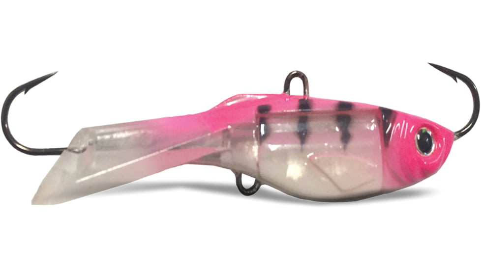 Acme Hyper Glide Bait, PinktigerGlow, 1/10oz, 1.5in, HG4/PTG