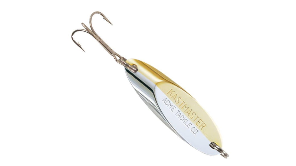 Acme Kastmaster Rattle Master Spoon, 1/4oz, Gold Chrome, SW10/GCH