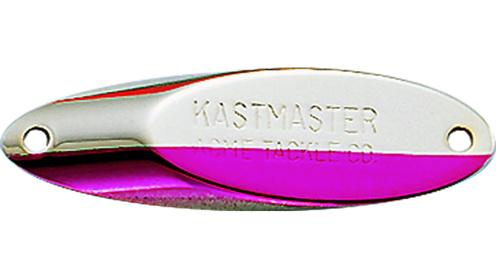 Acme Kastmaster Spoon 1/12oz, Gold &amp; Neon Red, SW225/GNR