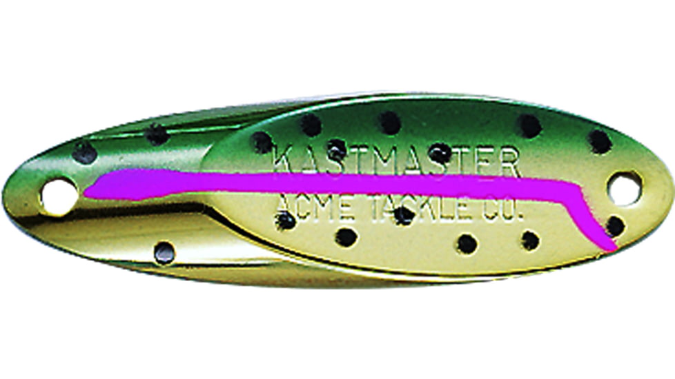 Acme Kastmaster Spoon, 2in, 3/8oz, Cut Throat Trout, SW138/CT