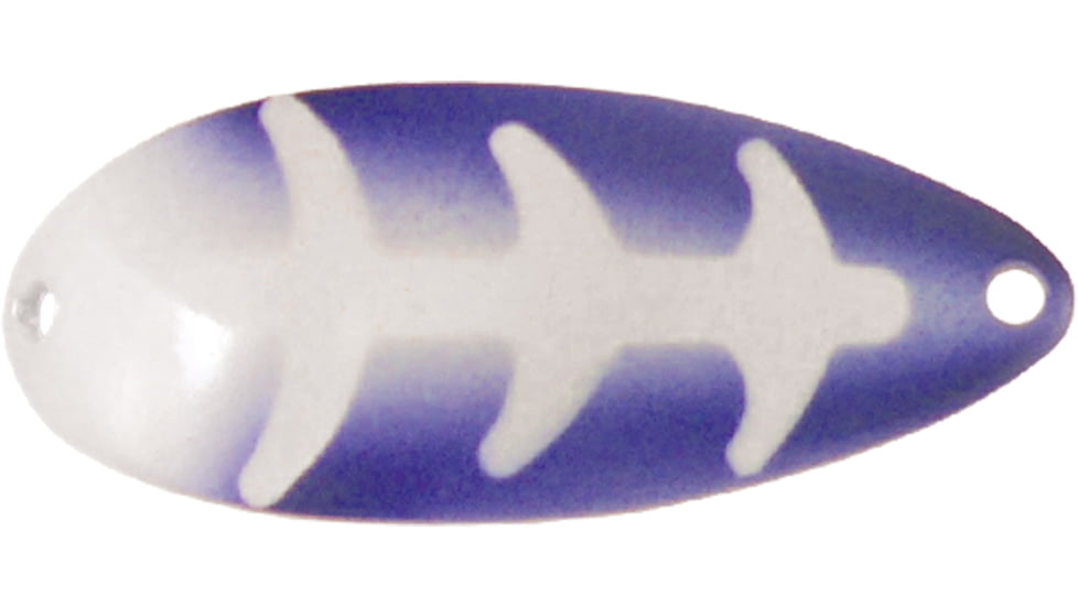 Acme Little Cleo Spoon 2 1/2in, 3/4oz, Glow Grape Ape, C340GL/GPA