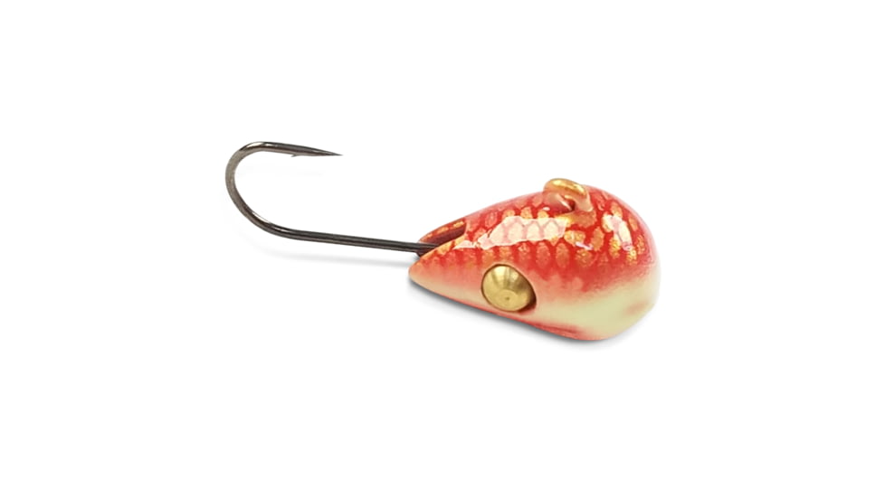 Acme Tungsten Sling Blade Ice Jig, Bloody Nose, Size 3, 3TS-BN