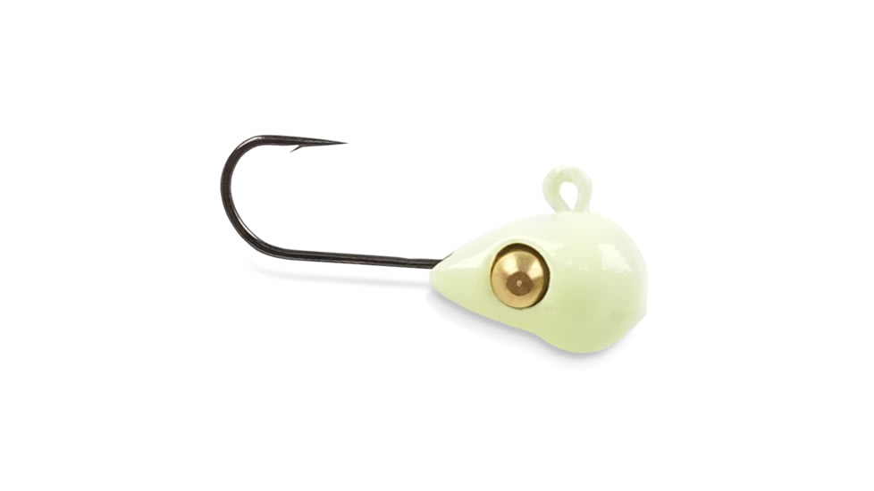 Acme Tungsten Sling Blade Ice Jig, Glow, Size 5, 5TS-GL