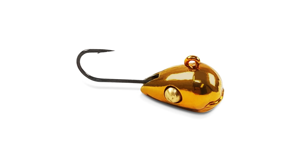 Acme Tungsten Sling Blade Ice Jig, Golden Nugget, Size 5, 5TS-GN