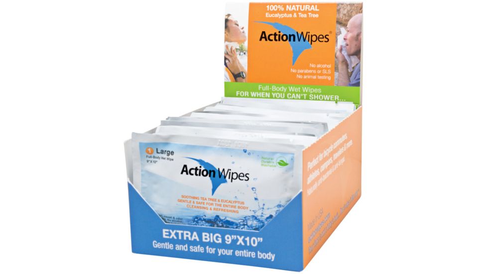 Action Wipes Camping Gear