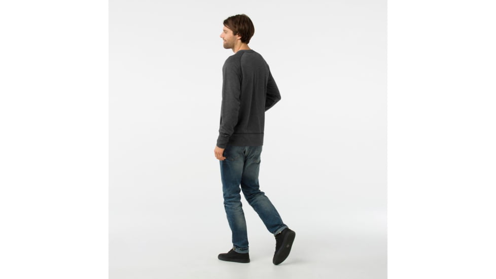 Smartwool Active Reset Crew-Men's, Charcoal, Large, SW000275003-L