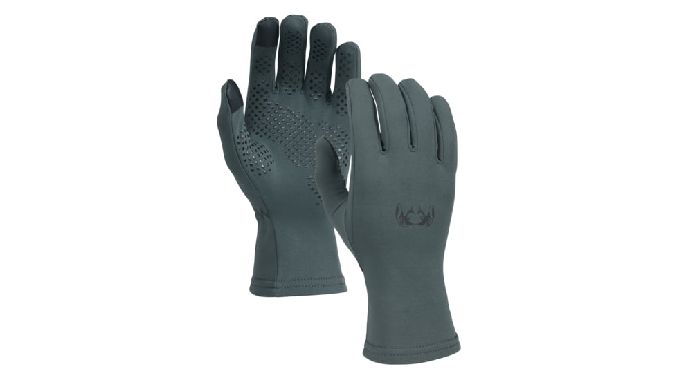 Kuiu KUIU Outlet StrongFleece 220 Glove in Gunmetal Size 2XL, Gunmetal, 2XL, Toray, Adult, 8224526499998